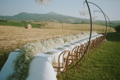 Hochzeit in Italien: Leichtigkeit und Weite unter der toskanischen Sonne